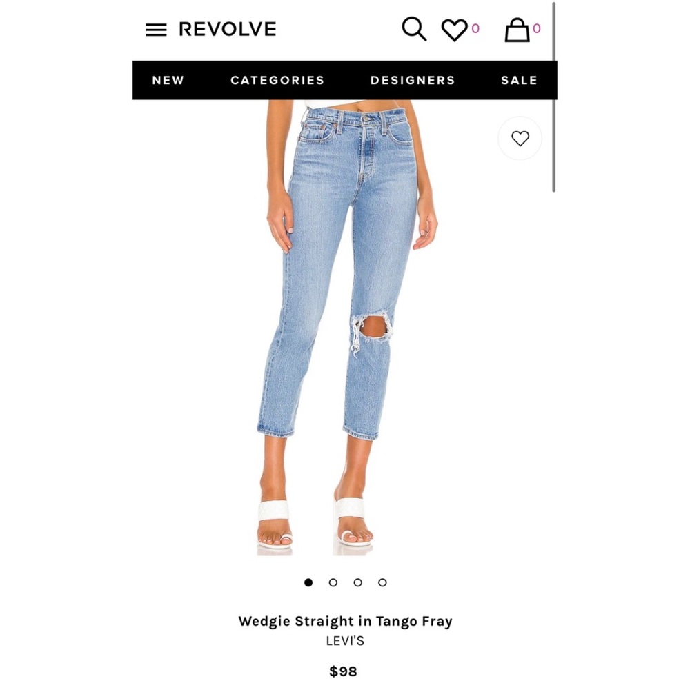 ❣️Levi’s High Waisted Wedgie Straight Fit Jeans